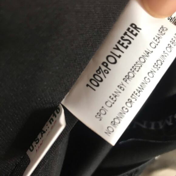 NEW Jasmine B Embroidered Sequin V-Neck Short Sleeve Bridal Dress Size 10 - Picture 9 of 9